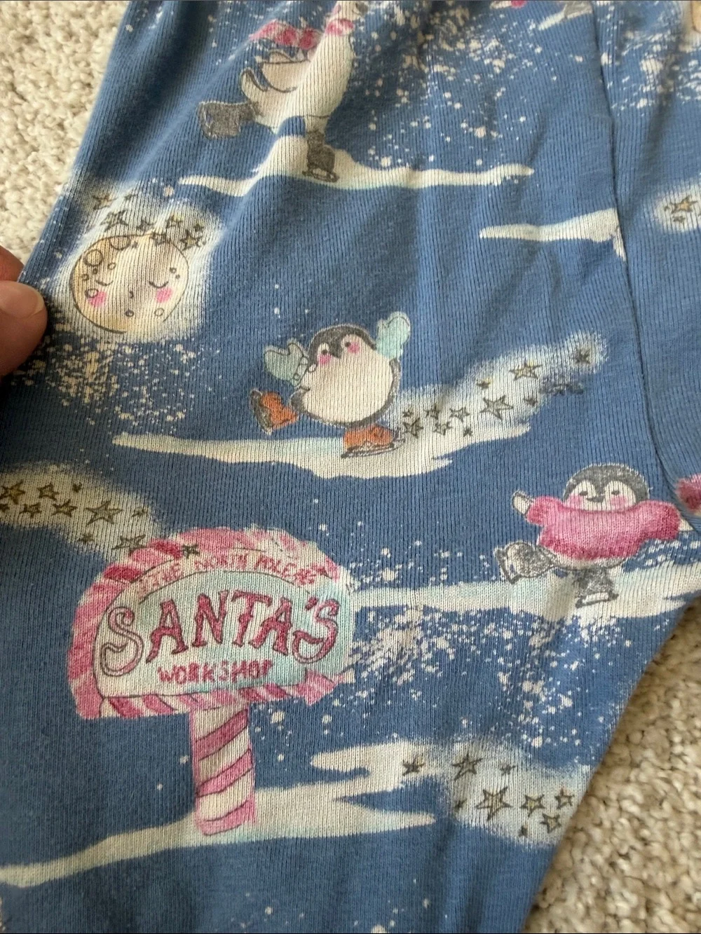 GAP and Burts Bees holiday/winter pajama sets (size 5t)